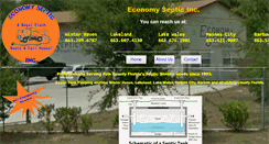 Desktop Screenshot of economysepticservices.com